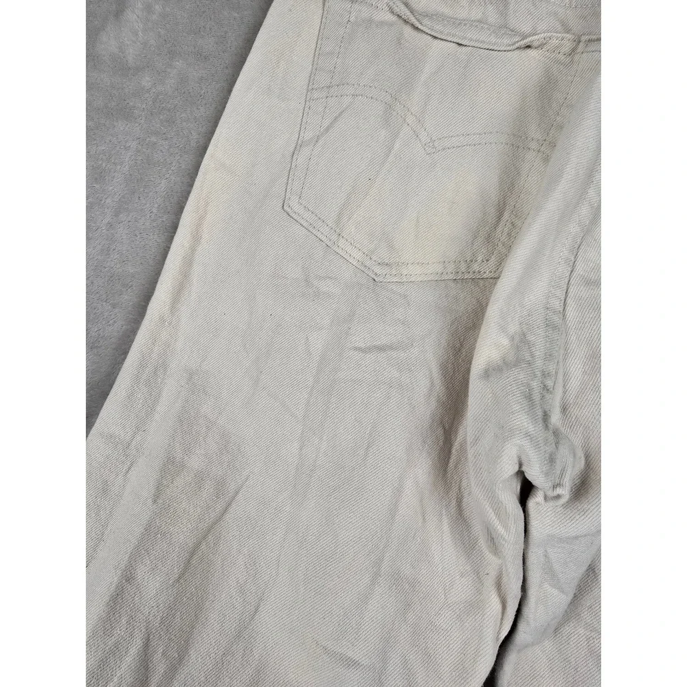 Vintage Levi's 501 Button Fly Jeans Men 32x34 Fit 30x33 USA Madee 80s Distressed